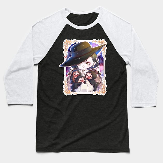 Lady Dimitrescu Baseball T-Shirt by Kamapon's Workshop